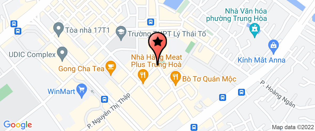 Bản đồ đến địa chỉ Công Ty Trách Nhiệm Hữu Hạn Solarcity