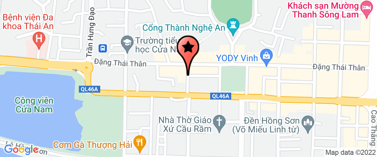 Bản đồ đến địa chỉ Công Ty TNHH Thiết Kế Xây Dựng Hoàng Huệ