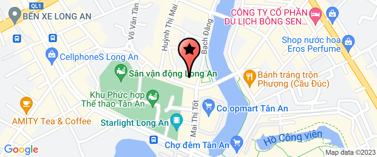 Bản đồ đến địa chỉ Công Ty TNHH Thương Mại - Dịch Vụ Tâm Phong Long An