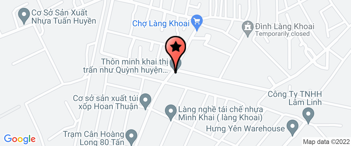 Bản đồ đến địa chỉ Công Ty TNHH  Sản Xuất Và Thương Mại Đạt Thắng