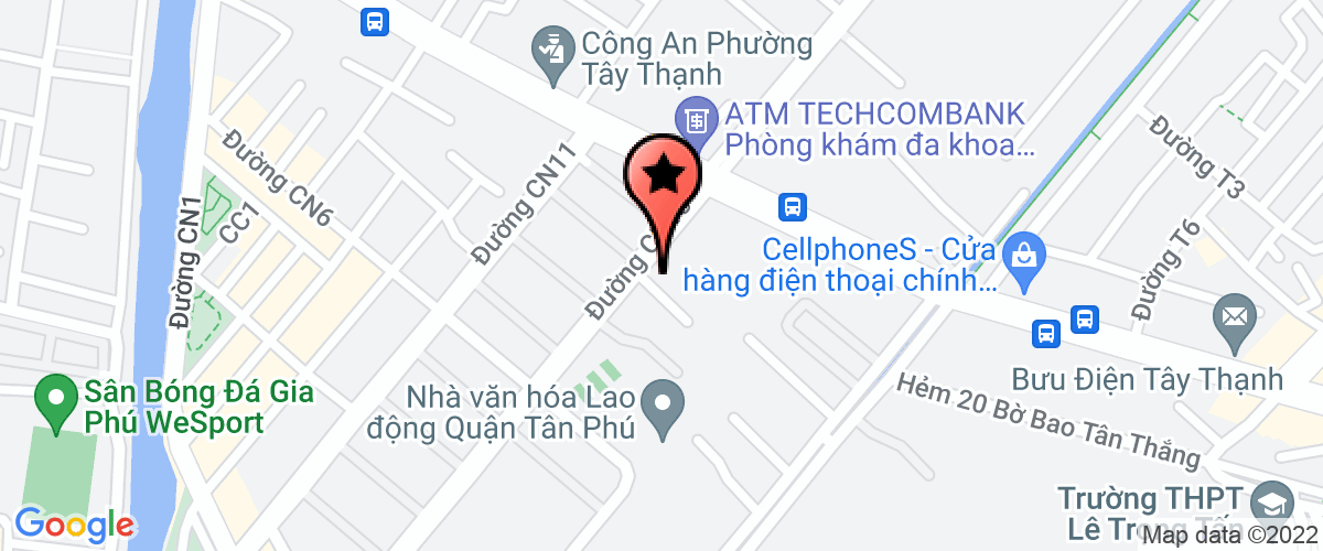 Map to Hong Hai Transport Service Company Limited