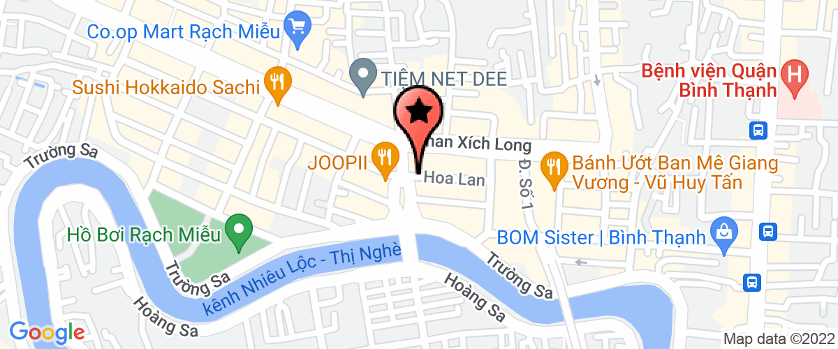 Bản đồ đến địa chỉ Công Ty TNHH Dịch Vụ Hà Phan