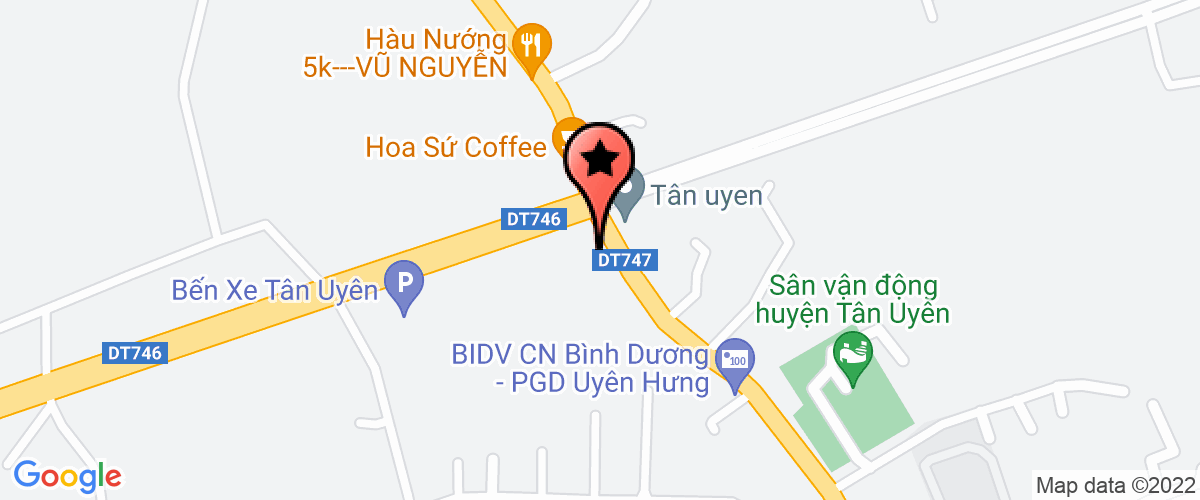 Bản đồ đến địa chỉ Công Ty TNHH Một Thành Viên Thái Vân Nam Cư