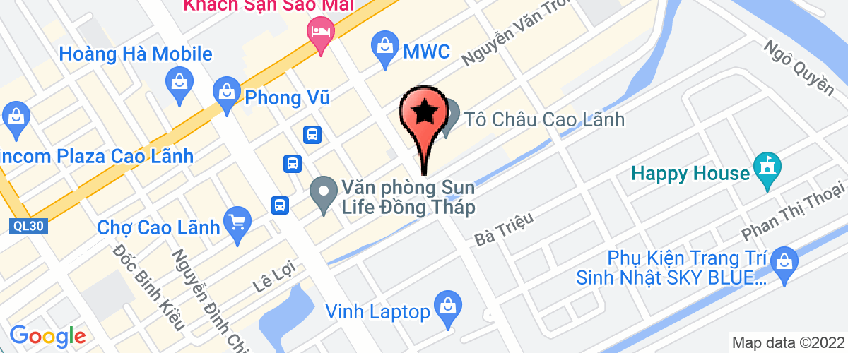 Bản đồ đến địa chỉ Công Ty TNHH Xuất Nhập Khẩu Minh Thư