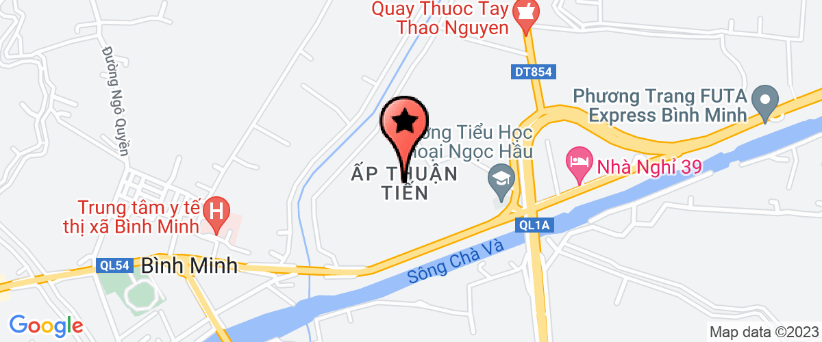 Map to Thanh Hiep Service-Trading-Production Company Limited