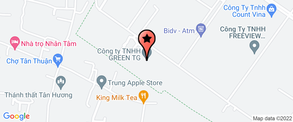 Bản đồ đến địa chỉ Công Ty TNHH Green TG
