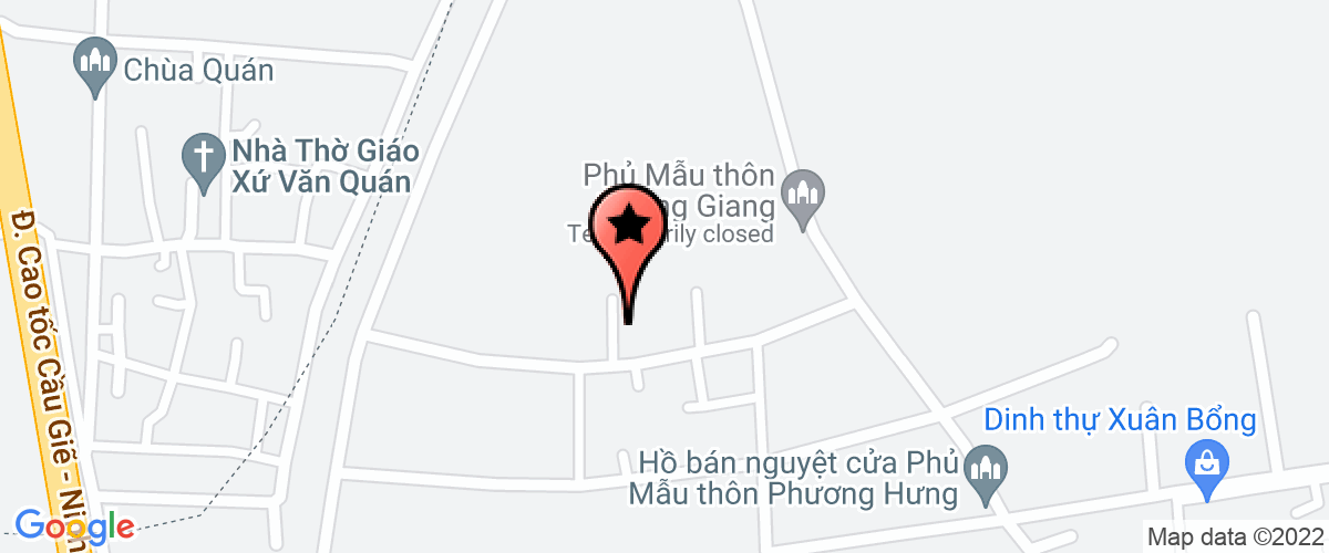 Map to Khanh Trung Casting and Trading Company Limited