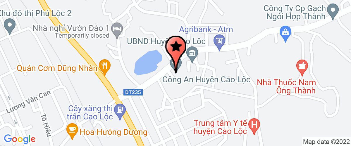 Bản đồ đến địa chỉ Toàn án Nhân Dân  huyện Cao Lộc