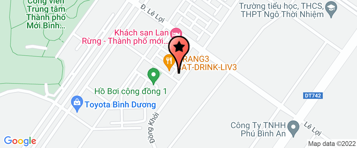 Bản đồ đến địa chỉ Công Ty TNHH Máy Móc Hao Li Vn