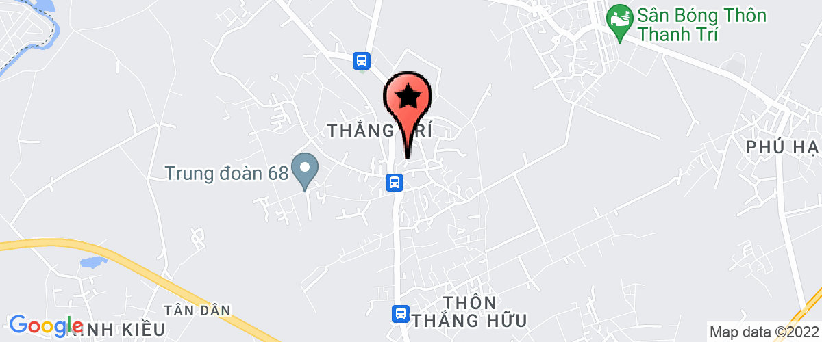 Map to Hoang Duong Construction Design Investigation Joint Stock Company