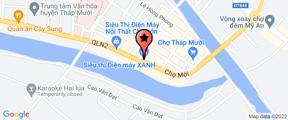 Bản đồ đến địa chỉ Công Ty TNHH MTV TMDV Khang Thịnh Tháp Mười