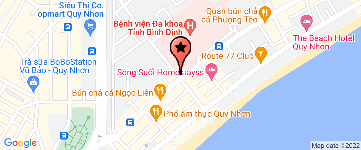 Bản đồ đến địa chỉ Trung Tâm Pháp Y tỉnh Bình Định