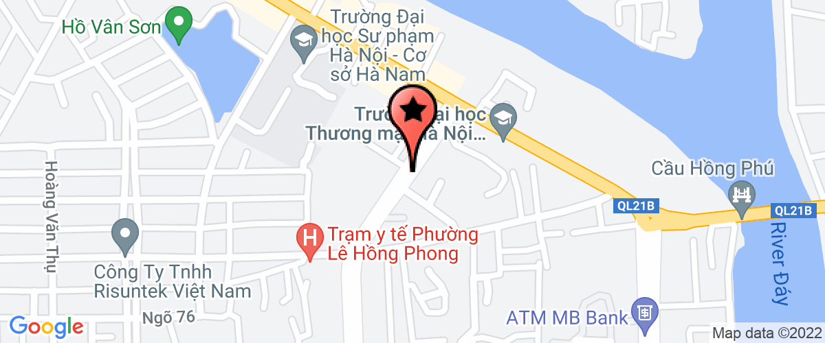 Bản đồ đến địa chỉ Công ty TNHH sản xuất và thương mại Hùng Dũng