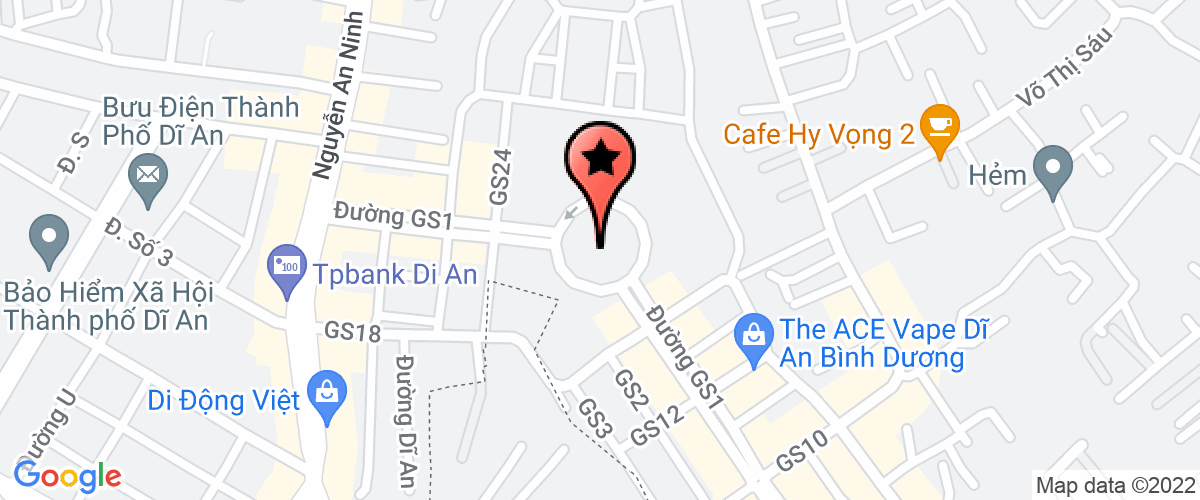 Bản đồ đến địa chỉ Công Ty TNHH Dũng Thanh Furniture