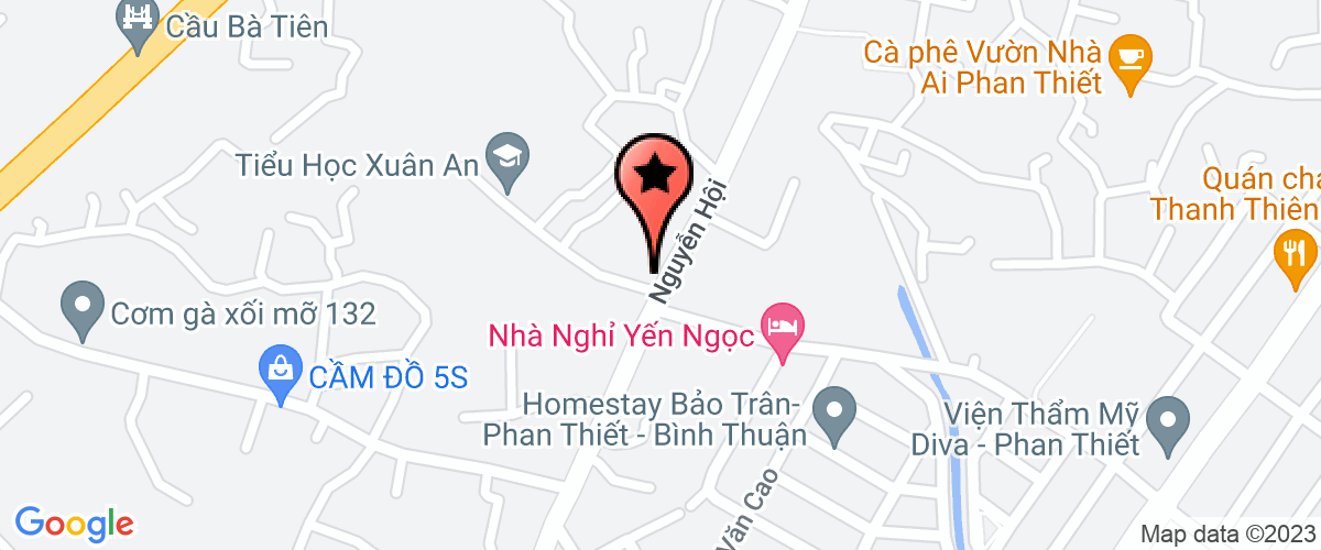 Bản đồ đến địa chỉ Công Ty TNHH Vật Liệu Xây Dựng Hoàng Oanh