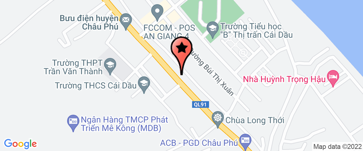Bản đồ đến địa chỉ Công Ty TNHH Một Thành Viên Huỳnh Trung Dũng