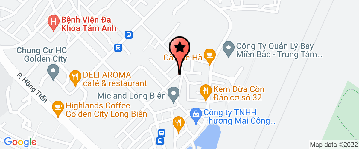 Map to Thai Duong Energy Technology Company Limited