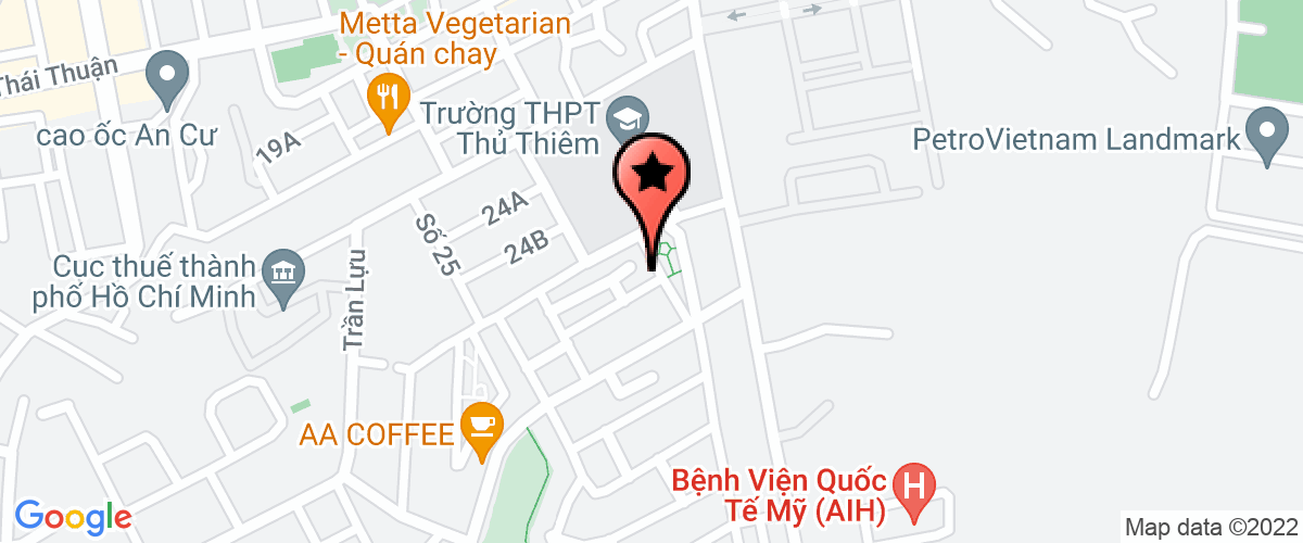 Bản đồ đến địa chỉ Công Ty TNHH Sản Xuất Thi Công Hoàng Nguyễn