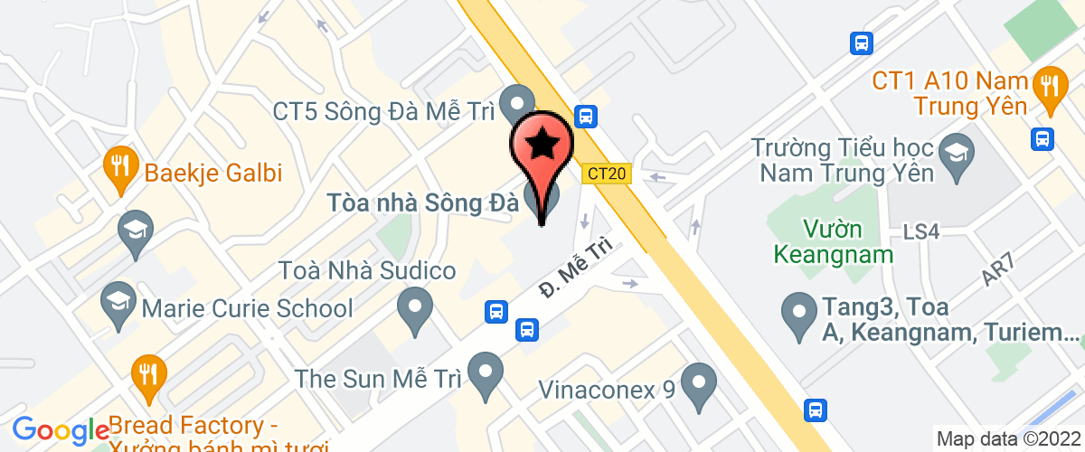 Map to Korea Live Commerce Networks Vina Joint Stock Company