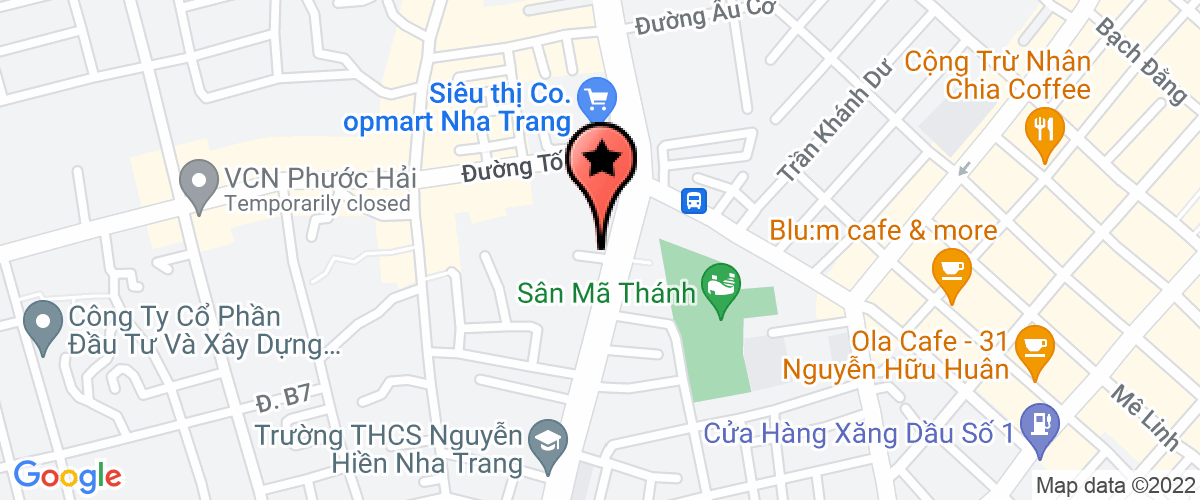 Bản đồ đến địa chỉ Công Ty TNHH Một Thành Viên Tin Học Hòa Việt