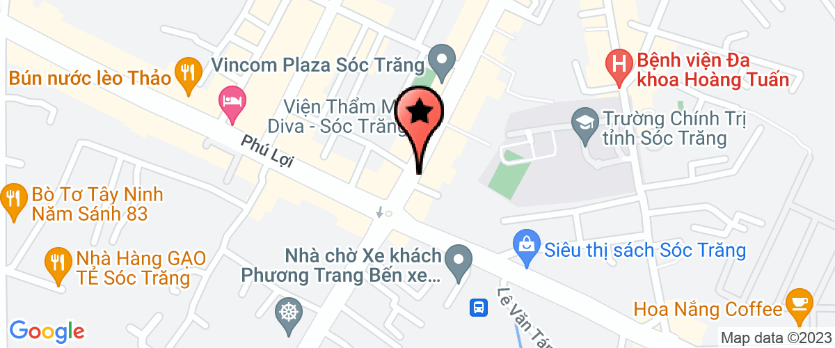 Map to Tin Hoa Co., Ltd