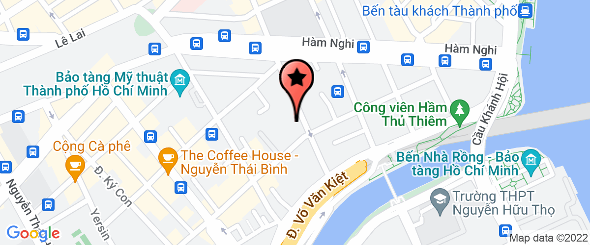 Map to Dat Viet B & C Investment Company Limited