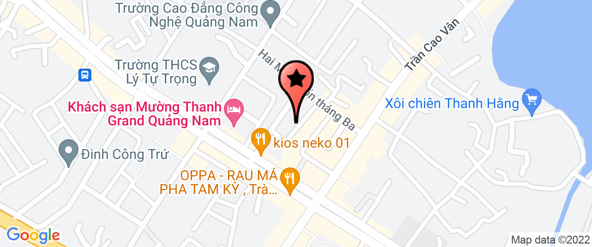 Bản đồ đến địa chỉ Công Ty TNHH Một Thành Viên Tùng Việt Quảng Nam