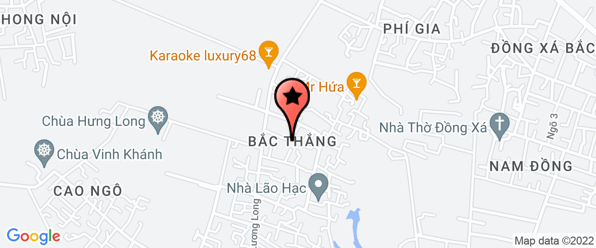 Map to Duongphuc Investment One Member Limited Company
