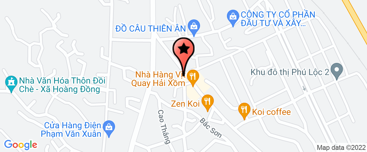 Map to Kim Dai Thanh Manufacturing and Trading One Member Company Limited