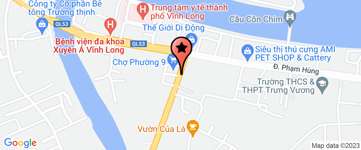 Bản đồ đến địa chỉ Công Ty TNHH MTV An Thịnh Mê Kông