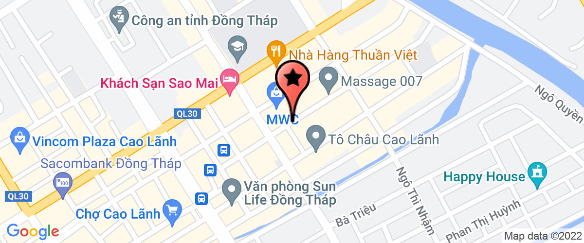 Bản đồ đến địa chỉ Công Ty TNHH Thương Mại Dịch Vụ Tổng Hợp Thiện Nhân