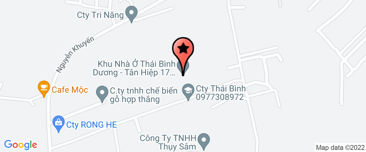 Bản đồ đến địa chỉ Công Ty TNHH Nhà Trọ Quang Thắm