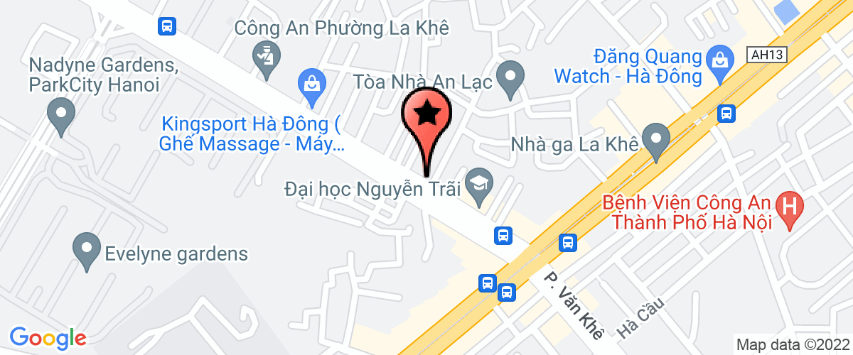 Map to Teady Viet Nam Import Export Joint Stock Company