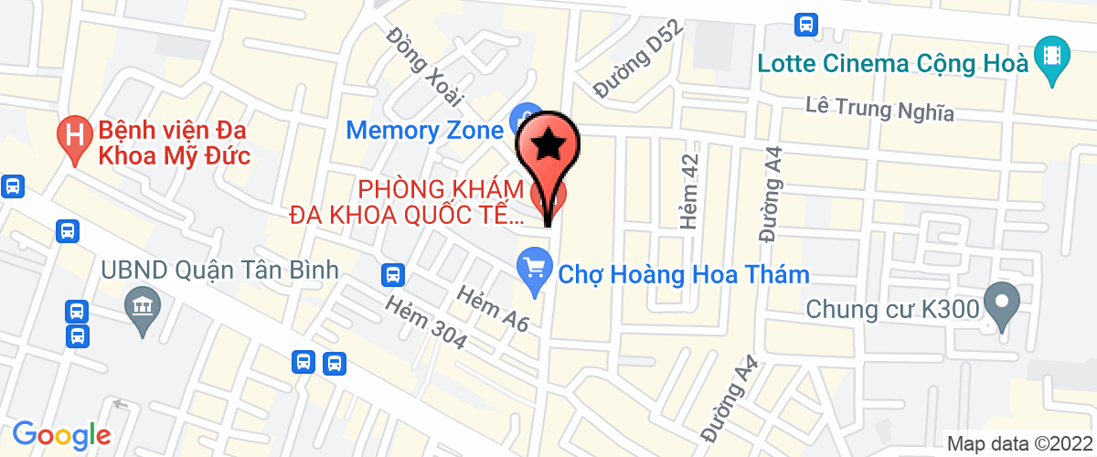 Map to Thien Phu Long Transport Service Trading Company Limited