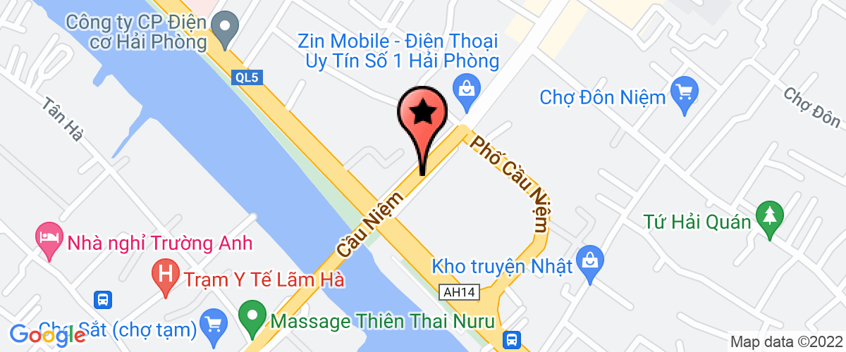 Bản đồ đến địa chỉ Công Ty TNHH Môi Trường - Năng Lượng Sạch Hải Phòng