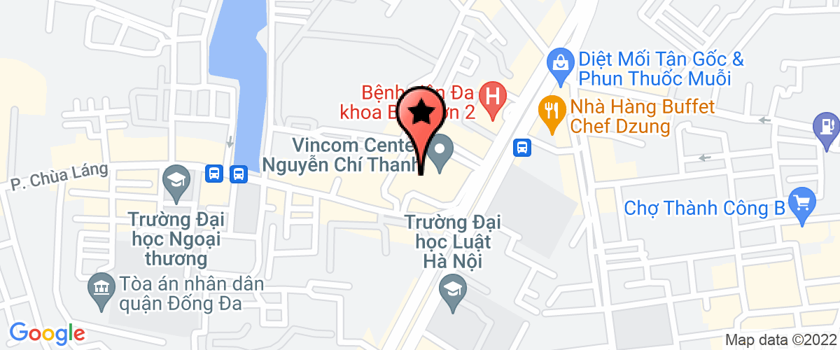 Bản đồ đến địa chỉ Công Ty TNHH Ngân Hàng Agricultural Bank of China Limited - Chi Nhánh Hà Nội