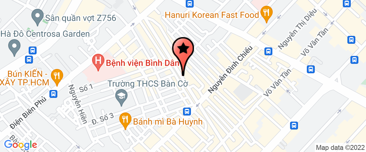 Map to Thanh Xuan Service Trading Development Investment Company Limited