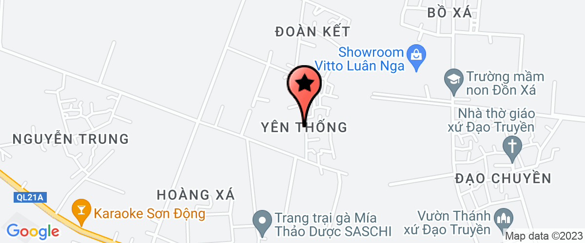 Bản đồ đến địa chỉ Công ty TNHH sản xuất thực phẩm và thương mại Hương Việt