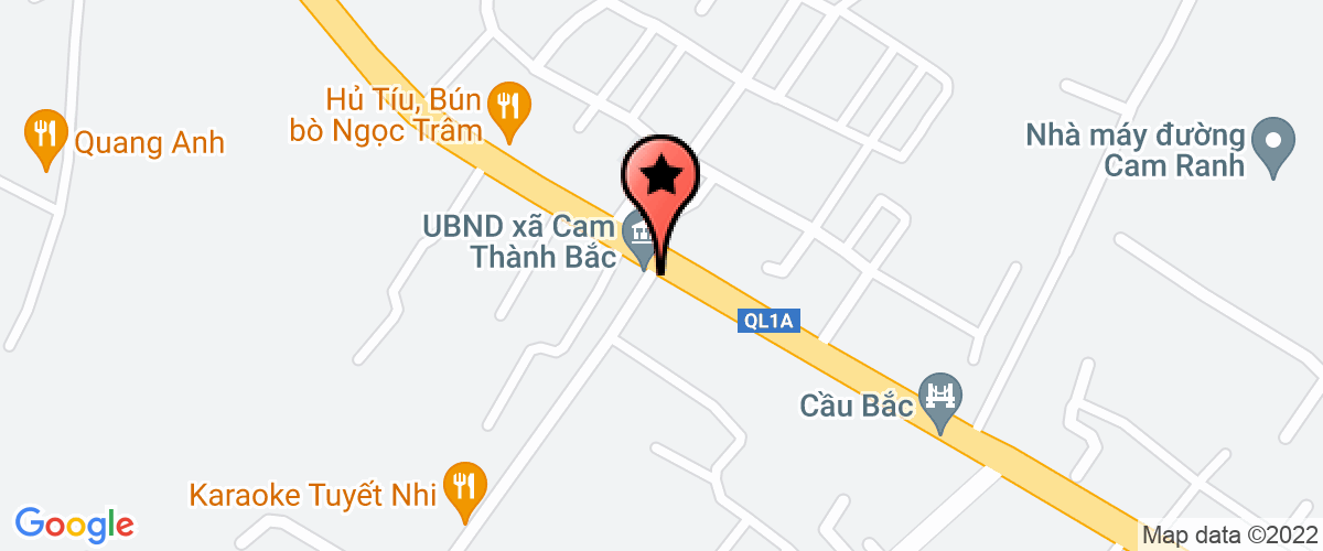 Bản đồ đến địa chỉ Công Ty TNHH TM DV Dl Khu Du Lịch Sinh Thái Tà Rục