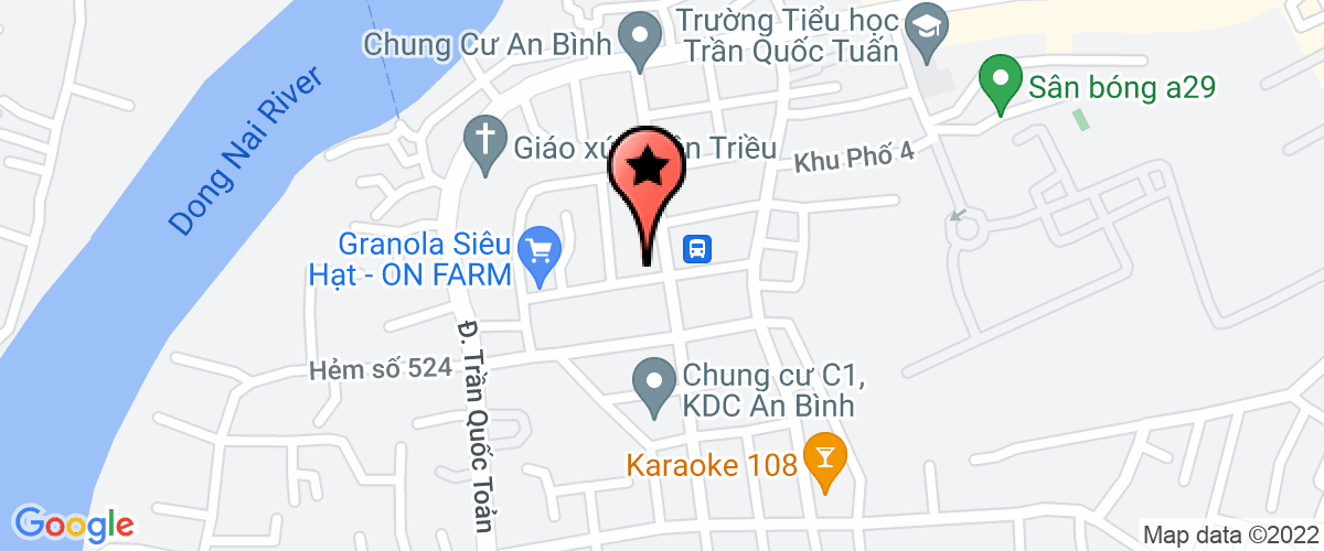 Map to Ncs Bien Hoa Import Export Trading Service Joint Stock Company Limited
