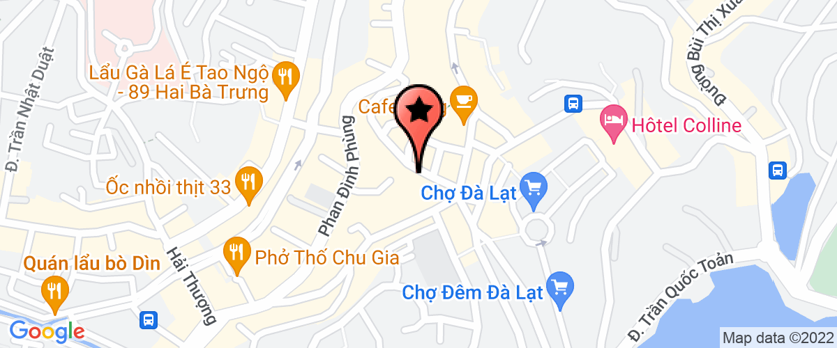 Bản đồ đến địa chỉ Công Ty TNHH Đà Lạt Green