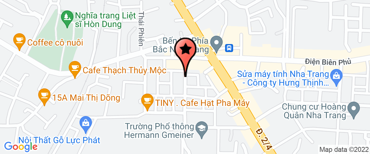 Map to Hoang Vu Hotel Services Company Limited
