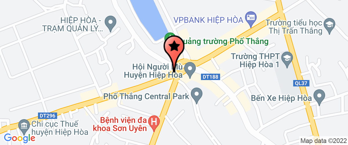 Map to Thinh Phat Bank Company Limited