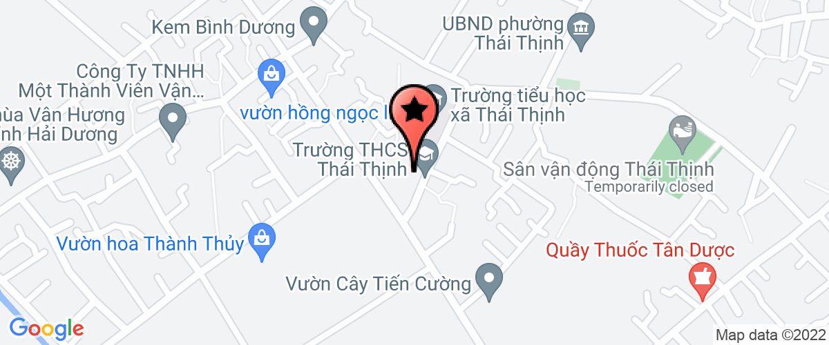 Bản đồ đến địa chỉ Trường THCS Thái Thịnh