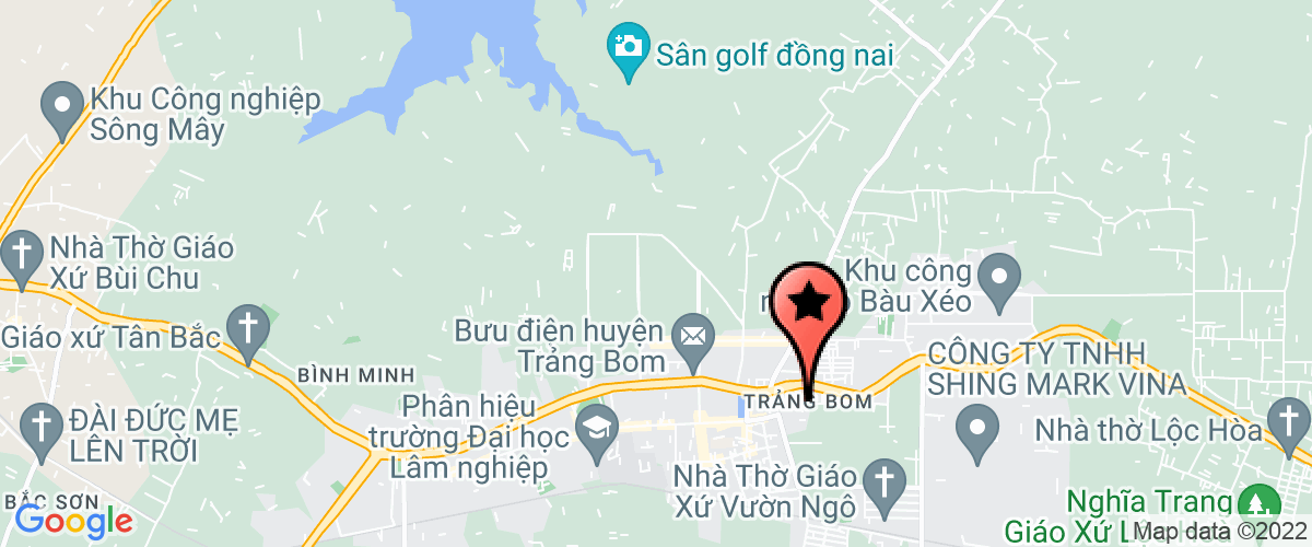 Bản đồ đến địa chỉ Công ty TNHH công nghiệp Ho-Hsiang