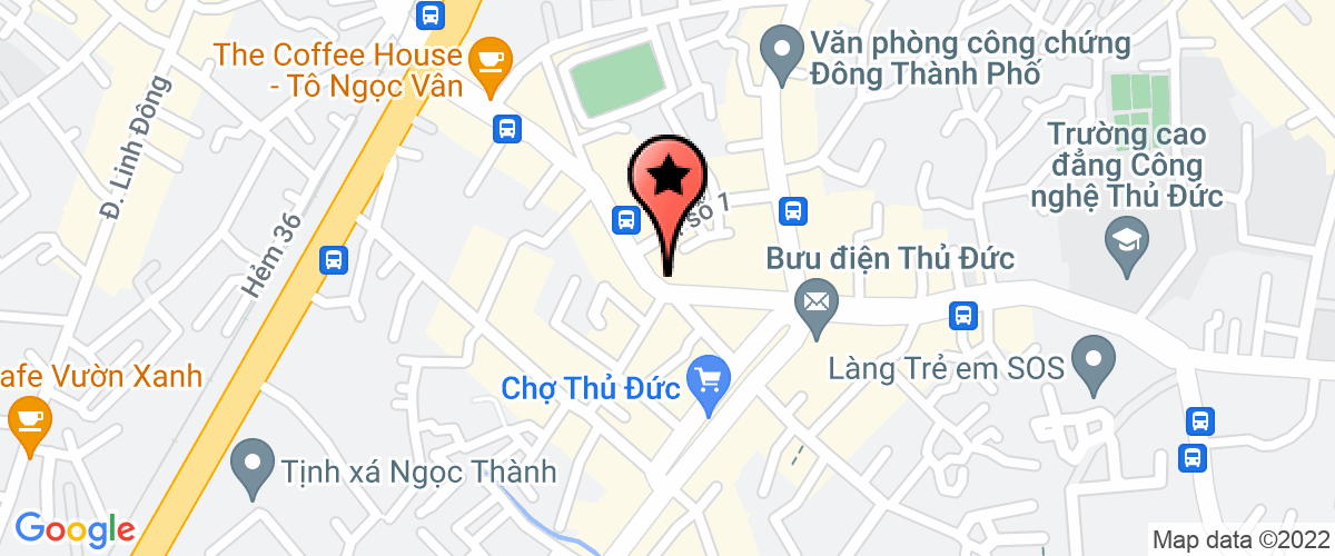 Bản đồ đến địa chỉ Công Ty TNHH TM DV Vận Tải Hòa Bình