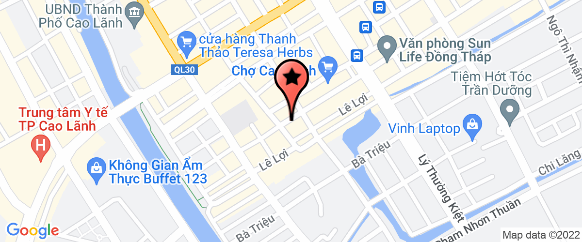 Bản đồ đến địa chỉ Công Ty TNHH Nhựt Tâm Đồng Tháp