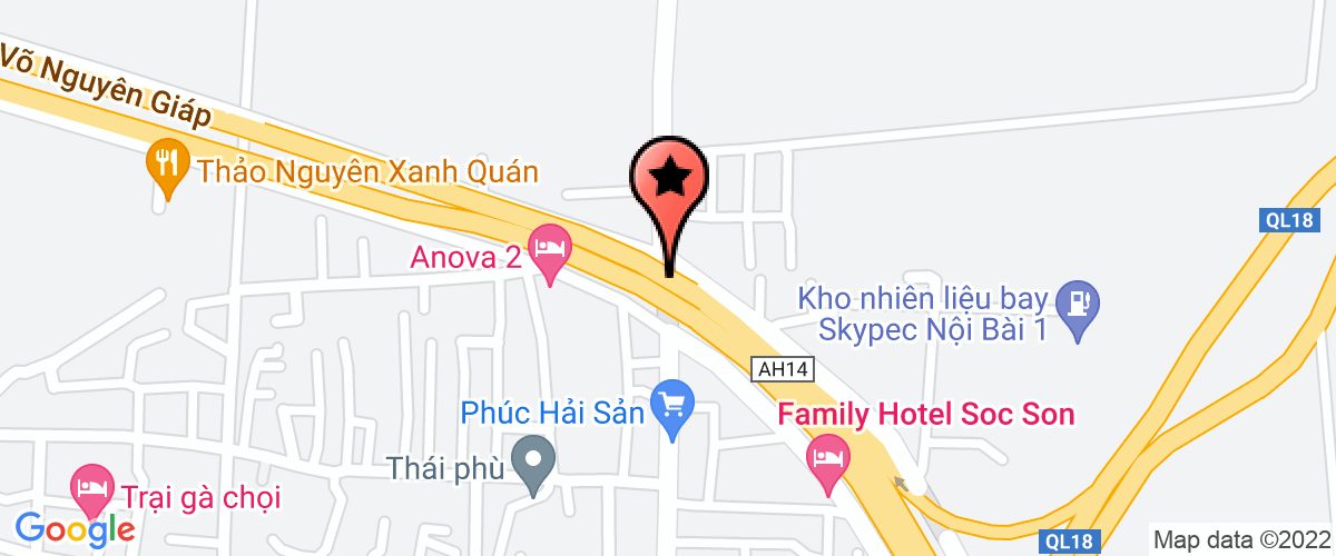 Map to Hoang Minh Dung International Company Limited