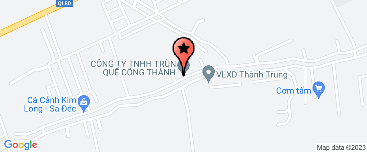 Map to Dinh Han Company Limited