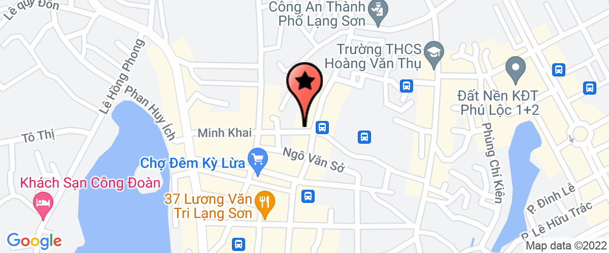 Map to Minh Phat Lang Son Joint Stock Company